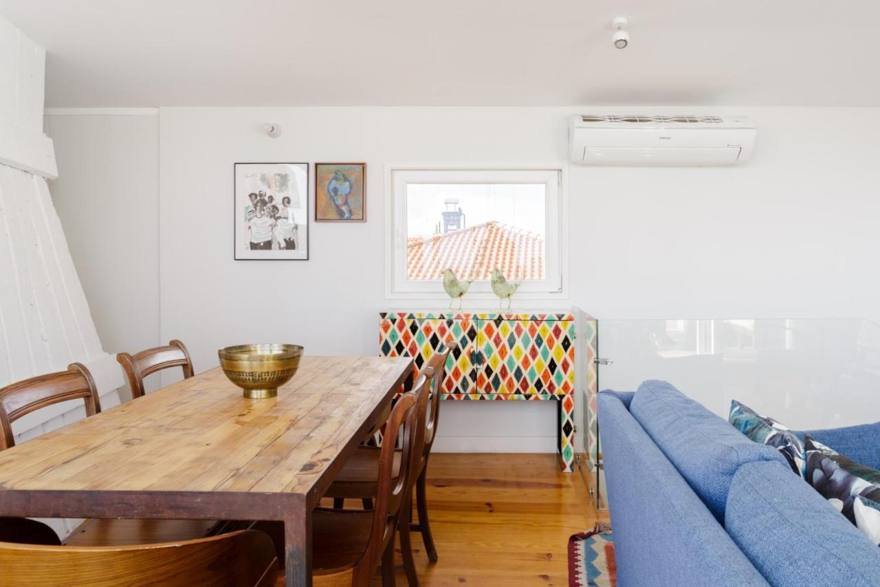 Amazing Rooftop Terrace With River And Historic City View 4 Bedrooms 4 Bathrooms Ac 19Th Century Building Chiado リスボン エクステリア 写真