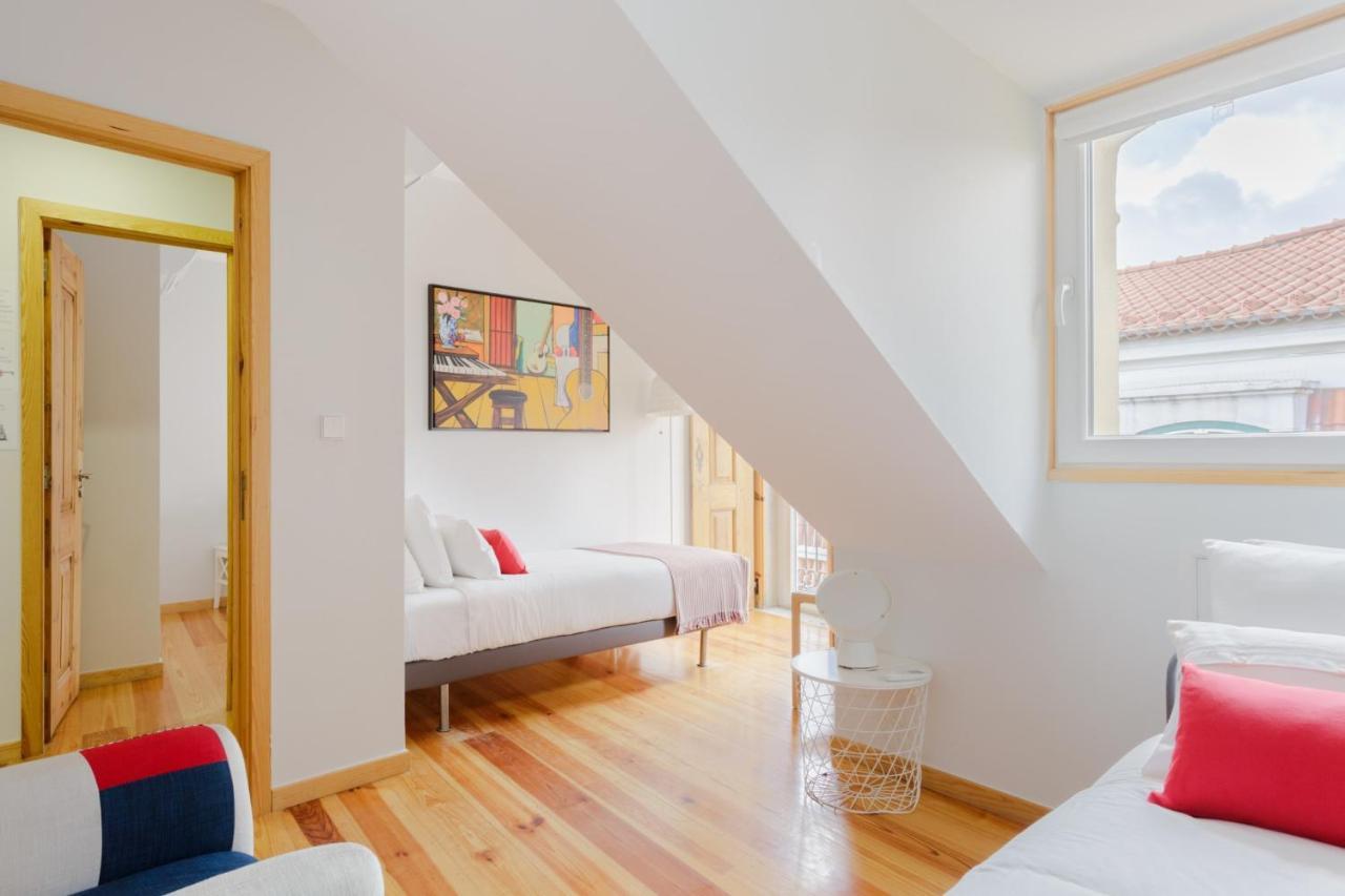 Amazing Rooftop Terrace With River And Historic City View 4 Bedrooms 4 Bathrooms Ac 19Th Century Building Chiado リスボン エクステリア 写真