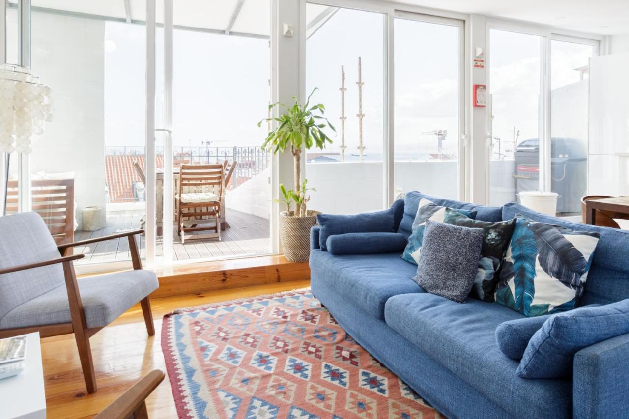 Amazing Rooftop Terrace With River And Historic City View 4 Bedrooms 4 Bathrooms Ac 19Th Century Building Chiado リスボン エクステリア 写真