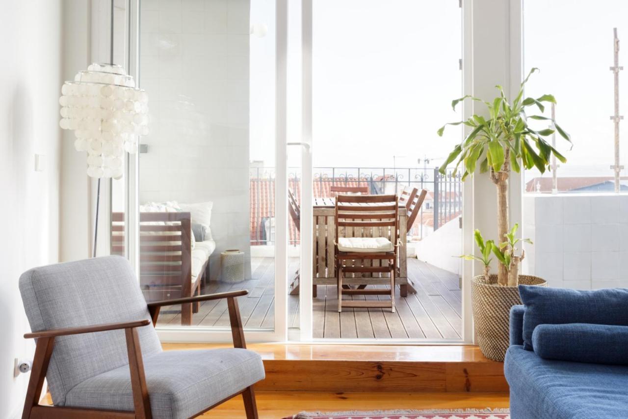 Amazing Rooftop Terrace With River And Historic City View 4 Bedrooms 4 Bathrooms Ac 19Th Century Building Chiado リスボン エクステリア 写真