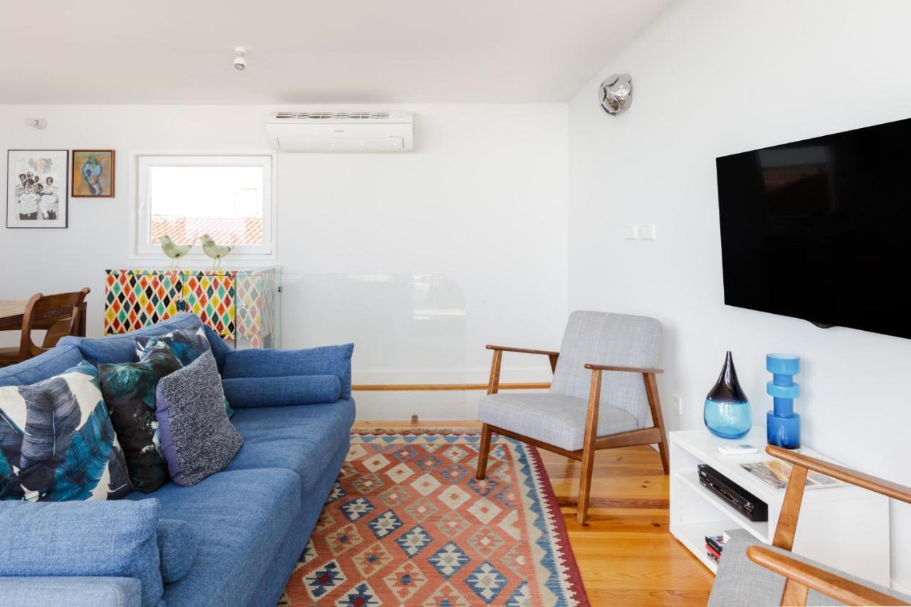 Amazing Rooftop Terrace With River And Historic City View 4 Bedrooms 4 Bathrooms Ac 19Th Century Building Chiado リスボン エクステリア 写真